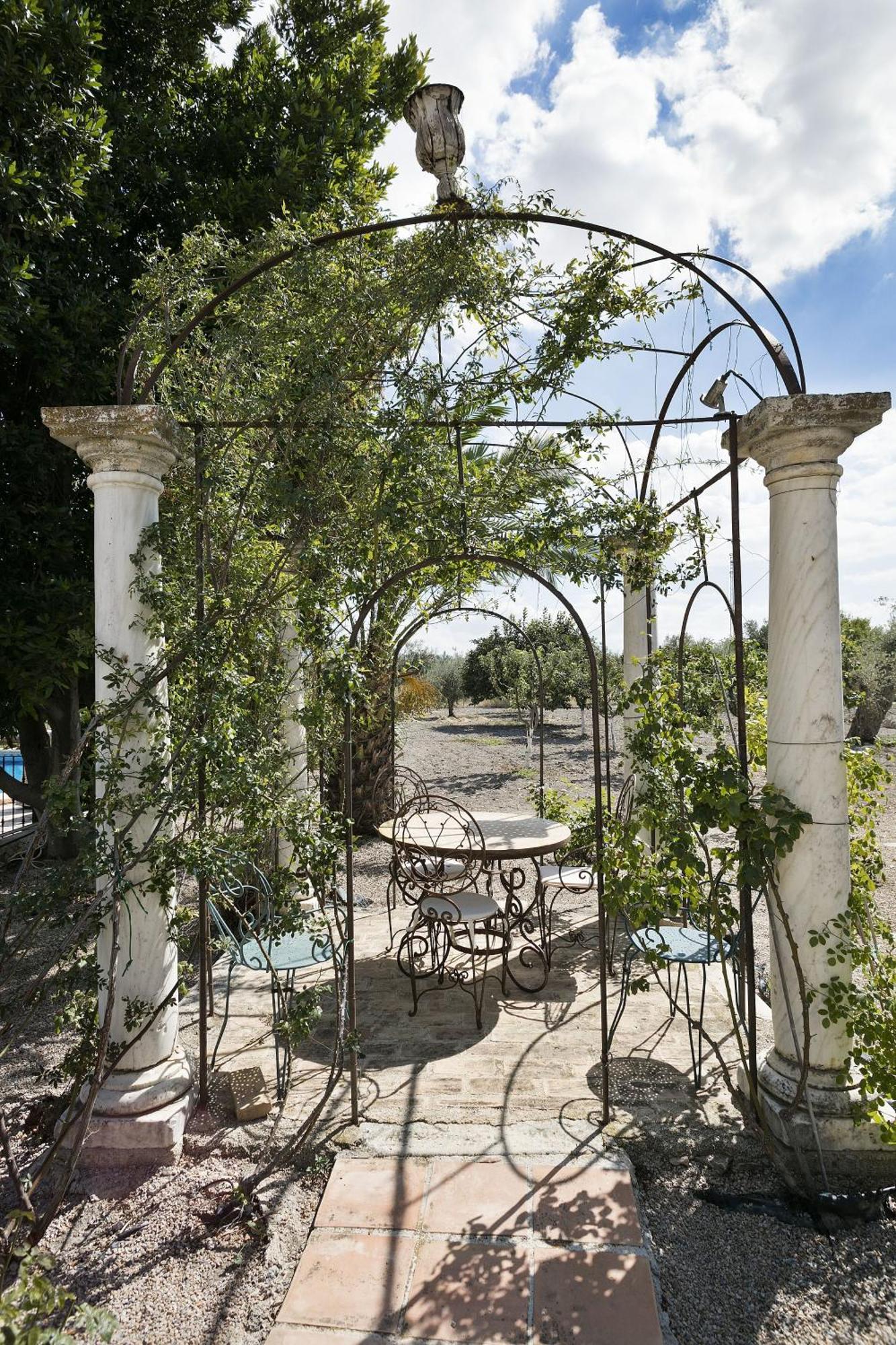 Desconexión entre olivos centenarios Villa Vélez Blanco Exterior foto